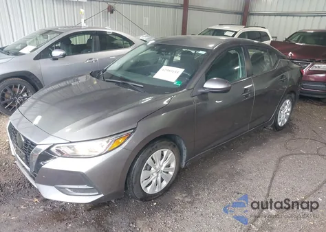 2022 Nissan Sentra S Xtronic Cvt из США, поврежденный, VIN 3N1AB8BV3NY307720